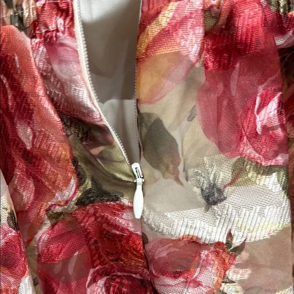 AKIRA KEEP DREAMING WOMANS MINI DRESS XL Dress with Red and Cream Accents - Picture 13 of 17